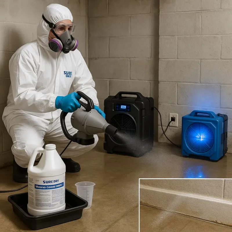 Sanitization and Odor Removal process in Plainedge, NY